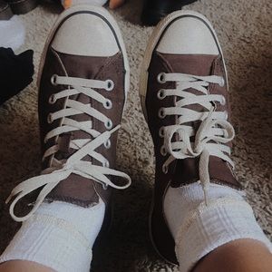Brown Converse